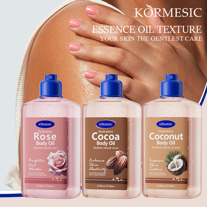 Nourishing Natural Body Oil for Hydration and Glowing Skin Care