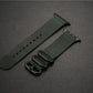 Nubuck Leather Three-Ring Pin Buckle Watch Strap - Nubuck Leather Pin Buckle Watch Strap for iWatch