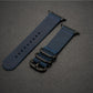 Nubuck Leather Three-Ring Pin Buckle Watch Strap - Nubuck Leather Pin Buckle Watch Strap for iWatch