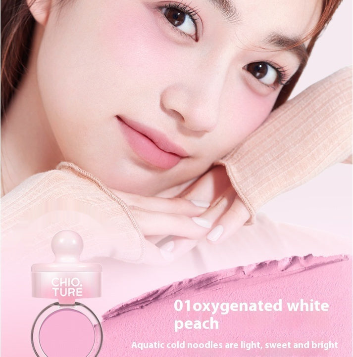 Nude Color Scheme Shimmer Blush and Powder Palette for Monochrome Makeup - Teleplus color scheme nude shimmer blush