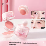 Nude Color Scheme Shimmer Blush and Powder Palette for Monochrome Makeup - Teleplus color scheme nude shimmer blush