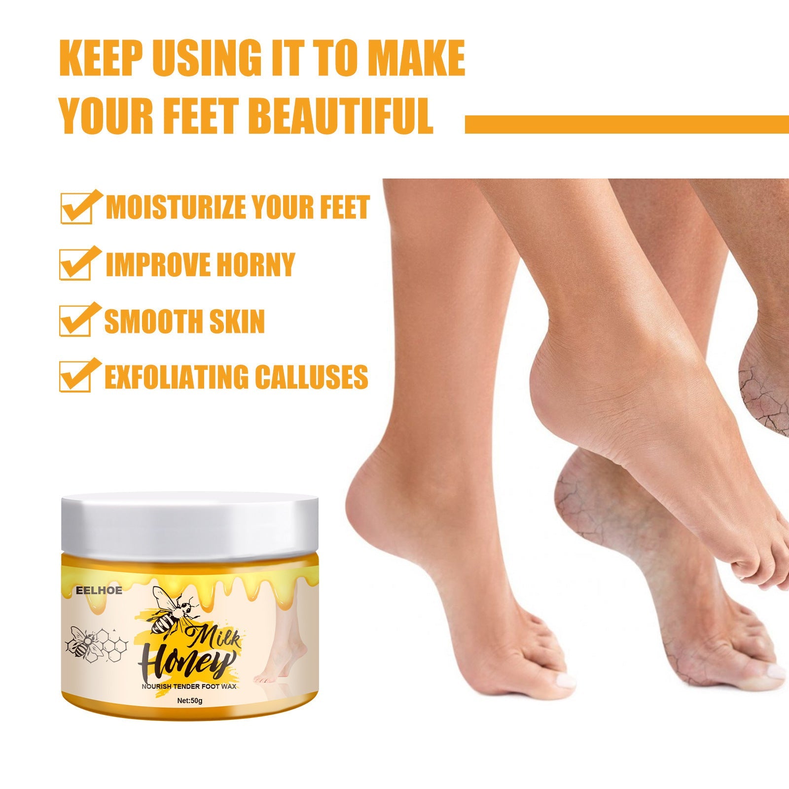 Nursing Care Of Milk Foot Wax Peeling - Get Silky Feet with Milk Foot Wax Peeling Magic