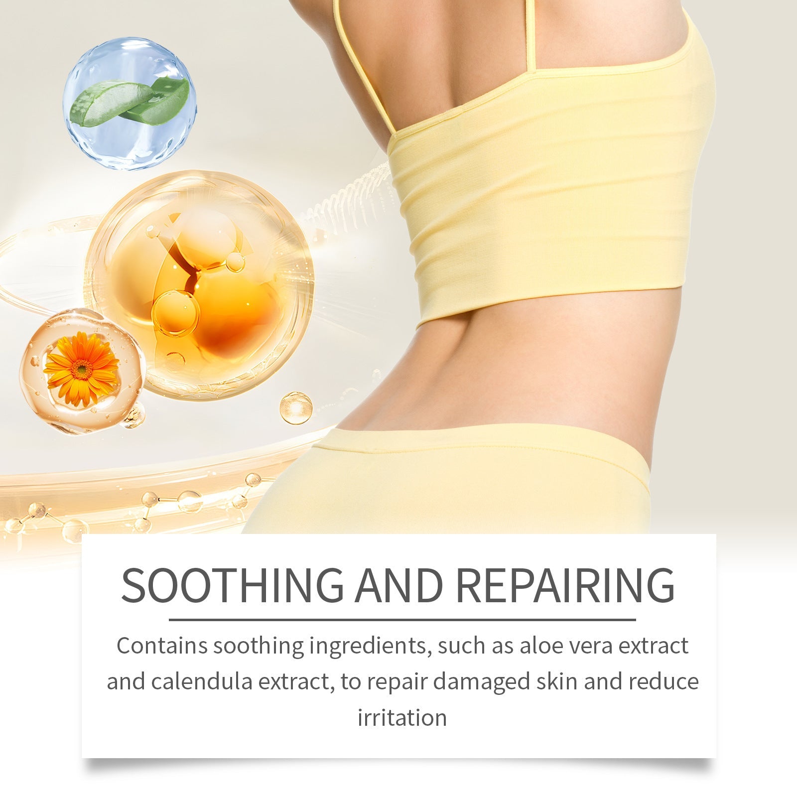 Nursing Gel with Hyaluronic Acid Aloe Salicylate and Gold Chrysanthemum 60ml - nursing gel hyaluronic acid gold