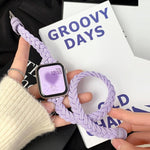 Nylon Leather Strap for Apple Watch 38-49mm Replacement Rope Band - That Will Make Your Jealous nylon leather strap