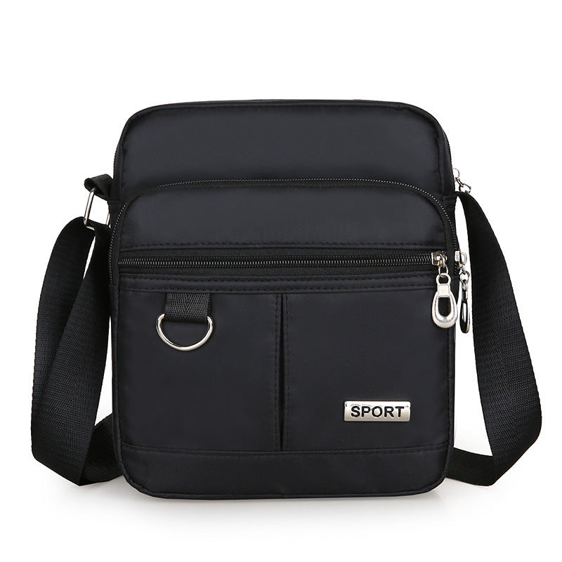 Nylon Outdoor Travel Shoulder Bag with Cross-Body Design and Multiple Colors - nylon outdoor travel shoulder bag