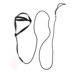 Nylon Parrot Hand Holding Rope Adjustable Leash Black Green Blue Red 160cm - hand holding rope total length