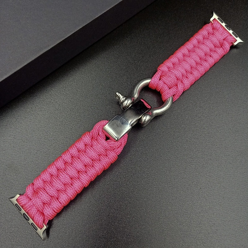 Nylon Sports Iwatch38424044mm Woven Steel Buckle Strap - Nylon Sports Iwatch Woven Steel Buckle Strap