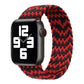 Nylon Strap Rainbow Braid for Apple Watch Elastic in Multiple Colors - Teleplus watch strap elastic nylon rainbow braid