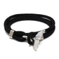 Ocean Series Boat Anchor Style Braided Bracelet - Ocean Series Boat Anchor Bracelet for Men