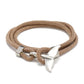 Ocean Series Boat Anchor Style Braided Bracelet - Ocean Series Boat Anchor Bracelet for Men