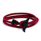 Ocean Series Boat Anchor Style Braided Bracelet - Ocean Series Boat Anchor Bracelet for Men