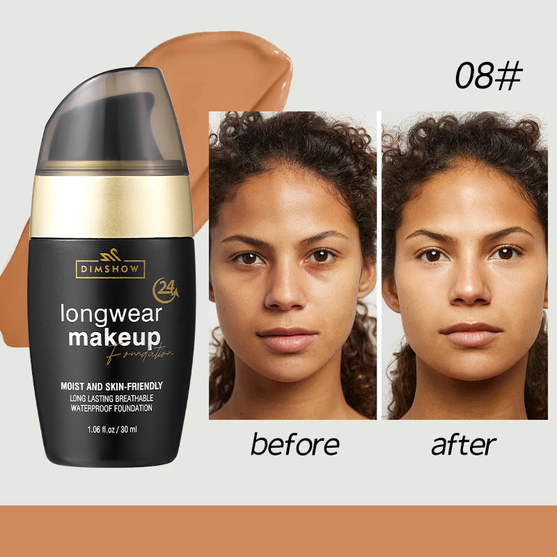 Oil Control Foundation Cream for Brightening and Moisturizing Skin - makeup oil control foundation cream