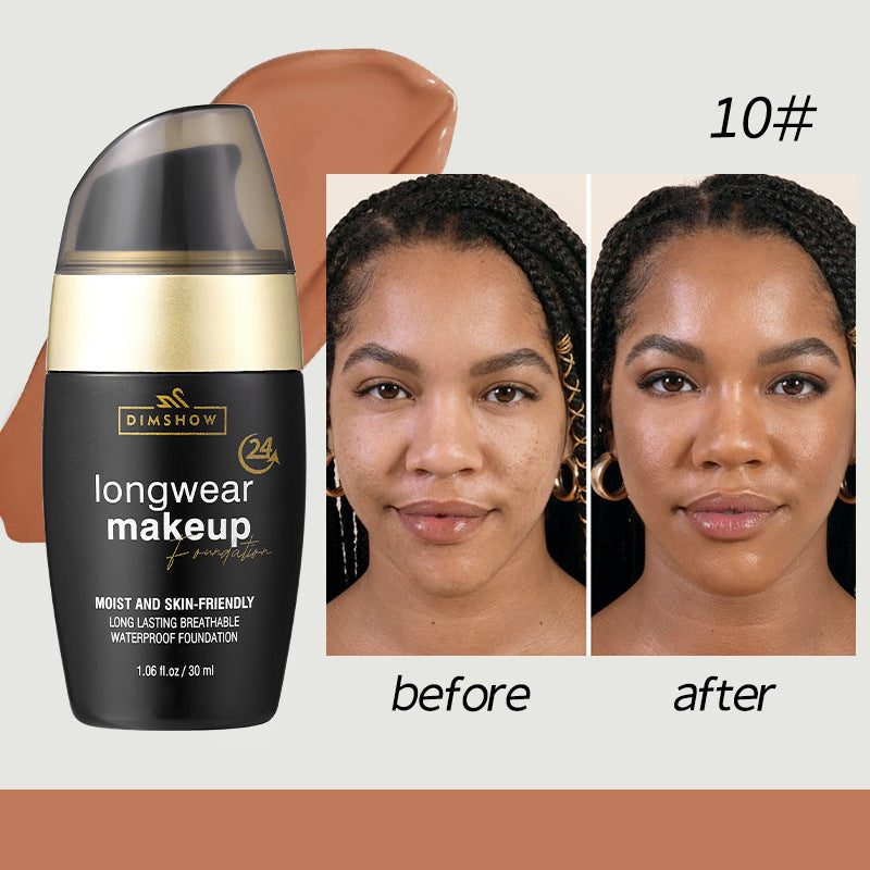 Oil Control Foundation Cream for Brightening and Moisturizing Skin - makeup oil control foundation cream