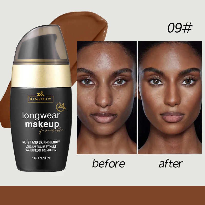 Oil Control Foundation Cream for Brightening and Moisturizing Skin - makeup oil control foundation cream