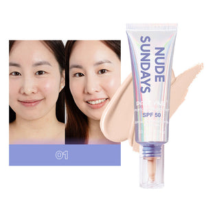 Oil Control Liquid Foundation for Mixed Skin Moisturizing Natural Coverage - Teleplus oil control liquid foundation