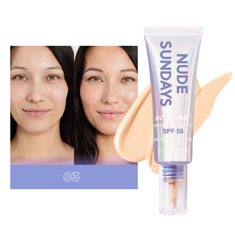 Oil Control Liquid Foundation for Mixed Skin Moisturizing Natural Coverage - Teleplus oil control liquid foundation