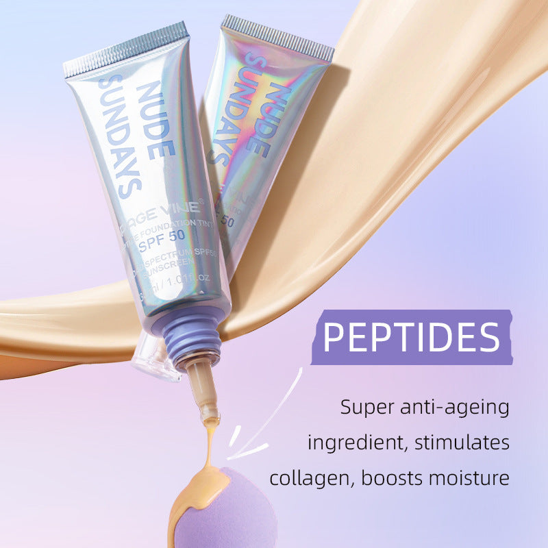 Oil Control Liquid Foundation for Mixed Skin Moisturizing Natural Coverage - Teleplus oil control liquid foundation