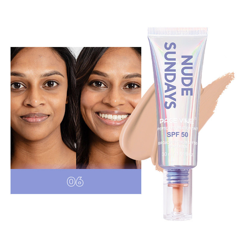 Oil Control Liquid Foundation for Mixed Skin Moisturizing Natural Coverage - Teleplus oil control liquid foundation