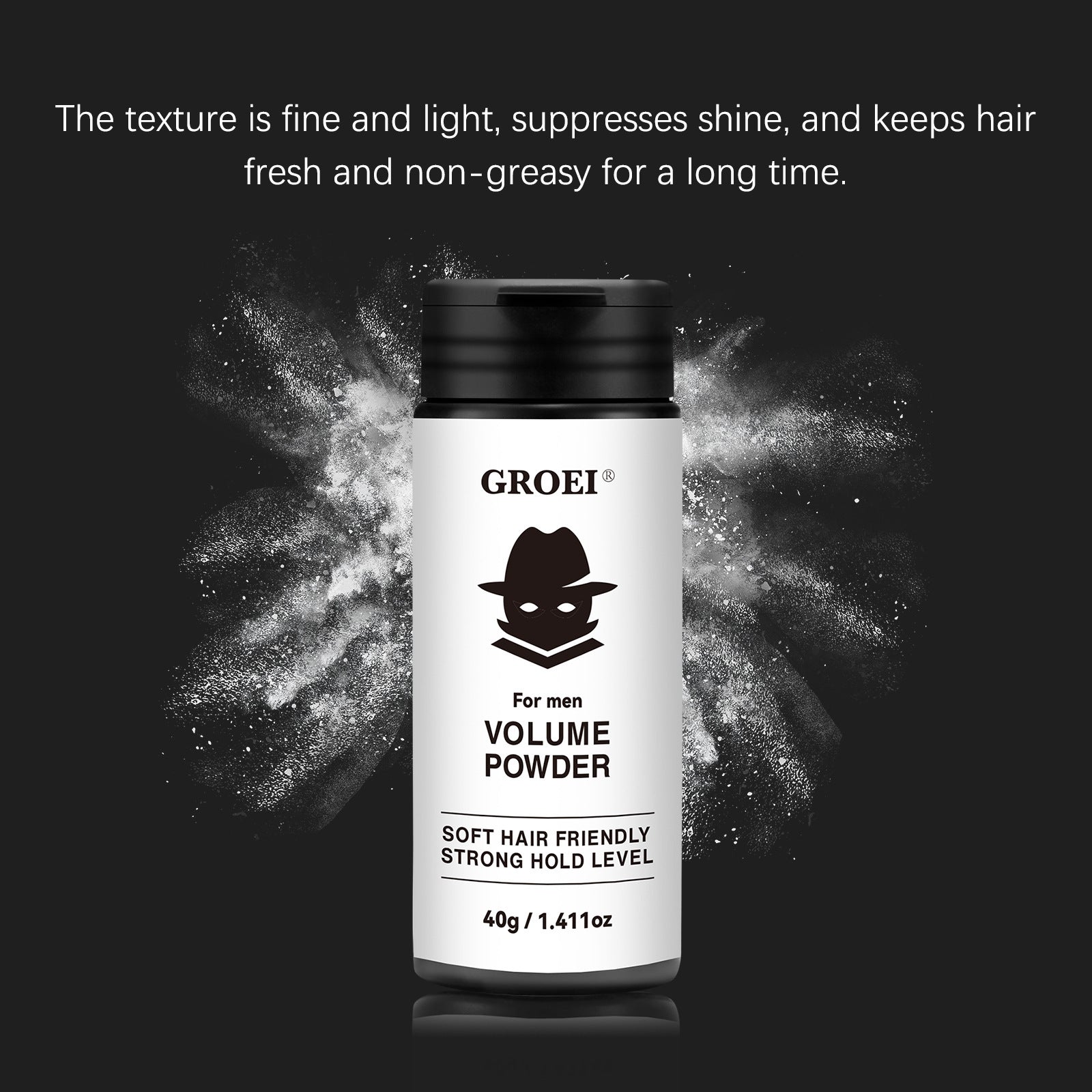 Oil Control Styling Powder with Refreshing Formula 40g - Teleplus oil control styling powder