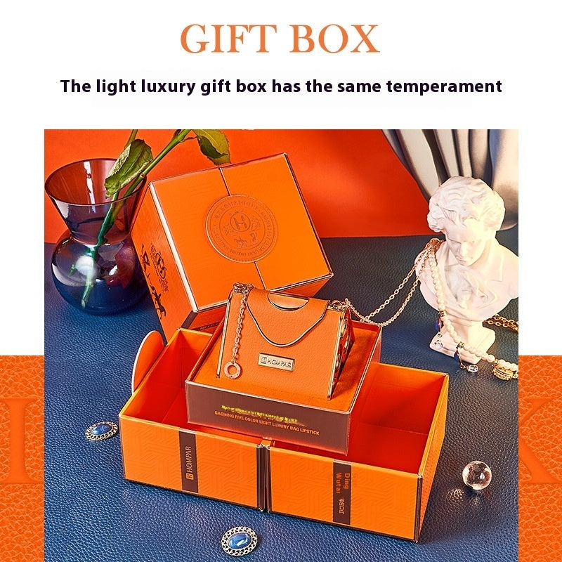 Oily Lipstick Bag with Discoloration Resistance and Soft Mist Matte Finish - Teleplus soft mist matte light oily