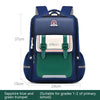 One-Piece Open Spine Protection Children's School Bag Lightweight - Grön liten