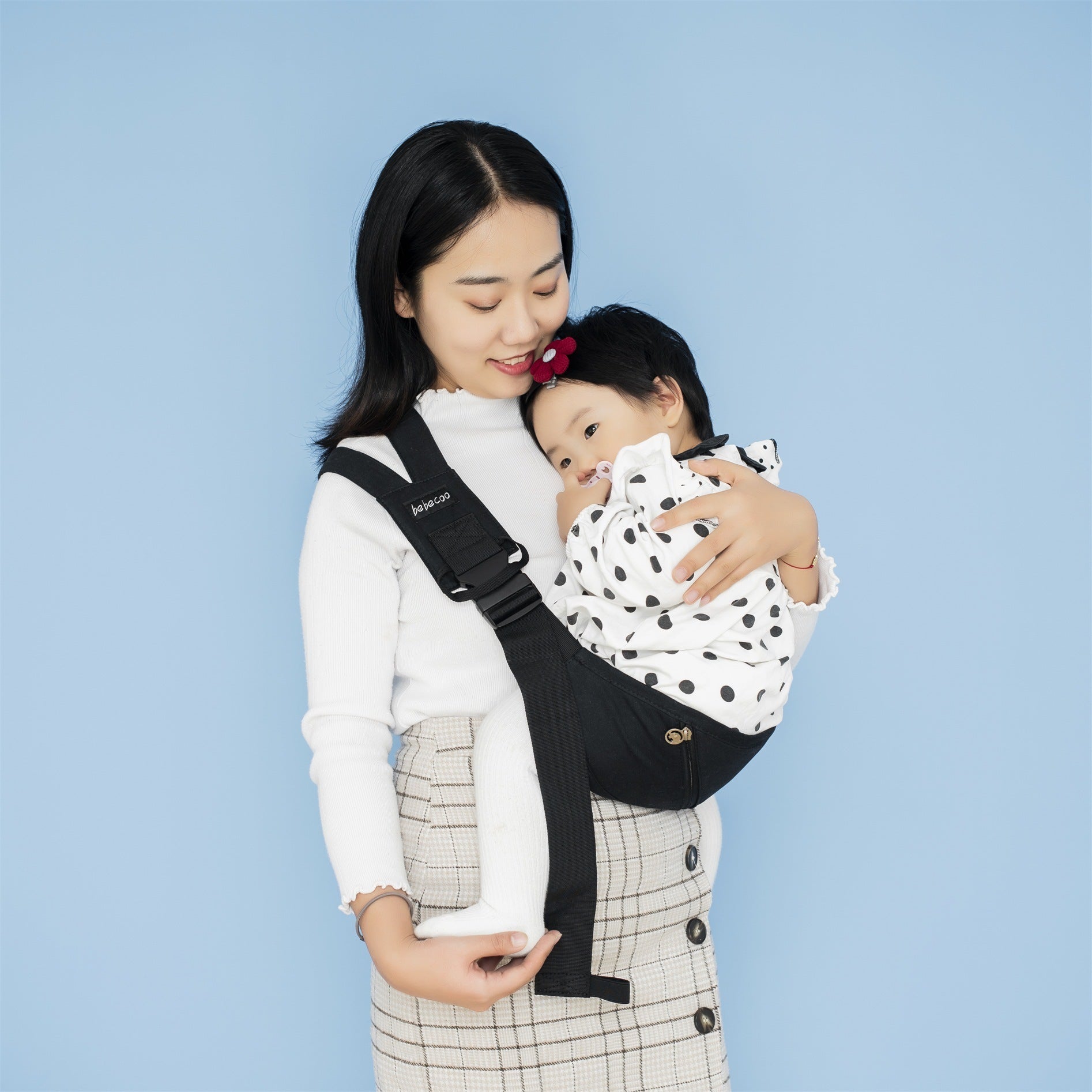 One-Shoulder Baby Crossbody Hug With Front Hug - One-Shoulder Hug for Super Parents of All Ages