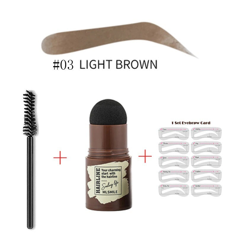 One Step Eyebrow Stamp Shaping Kit - Perfect Brows in a Snap with One Step Eyebrow Kit