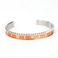 Open Trend Titanium Steel Geometric Packing Bracelet in Multiple Colors - Teleplus open trend titanium steel bracelet