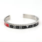 Open Trend Titanium Steel Geometric Packing Bracelet in Multiple Colors - Teleplus open trend titanium steel bracelet