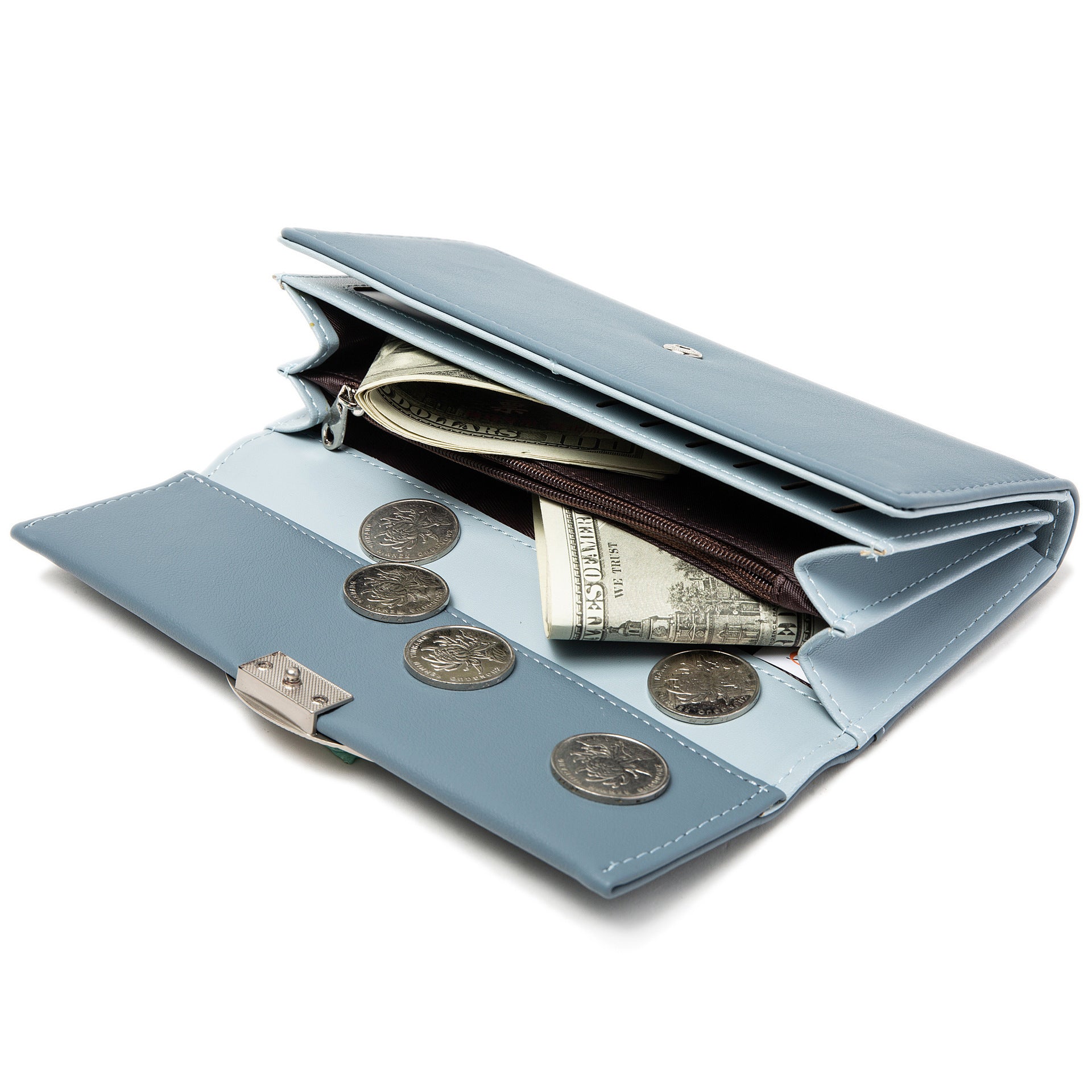 Orange PU Leather Handbag with Polyester Lining for Daily - Teleplus