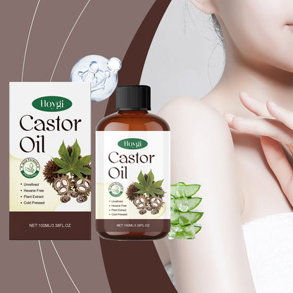Organic Castor Oil for Moisturizing Eyebrow Hair and Body Care - Teleplus organic castor oil moisturizing eyebrow hair