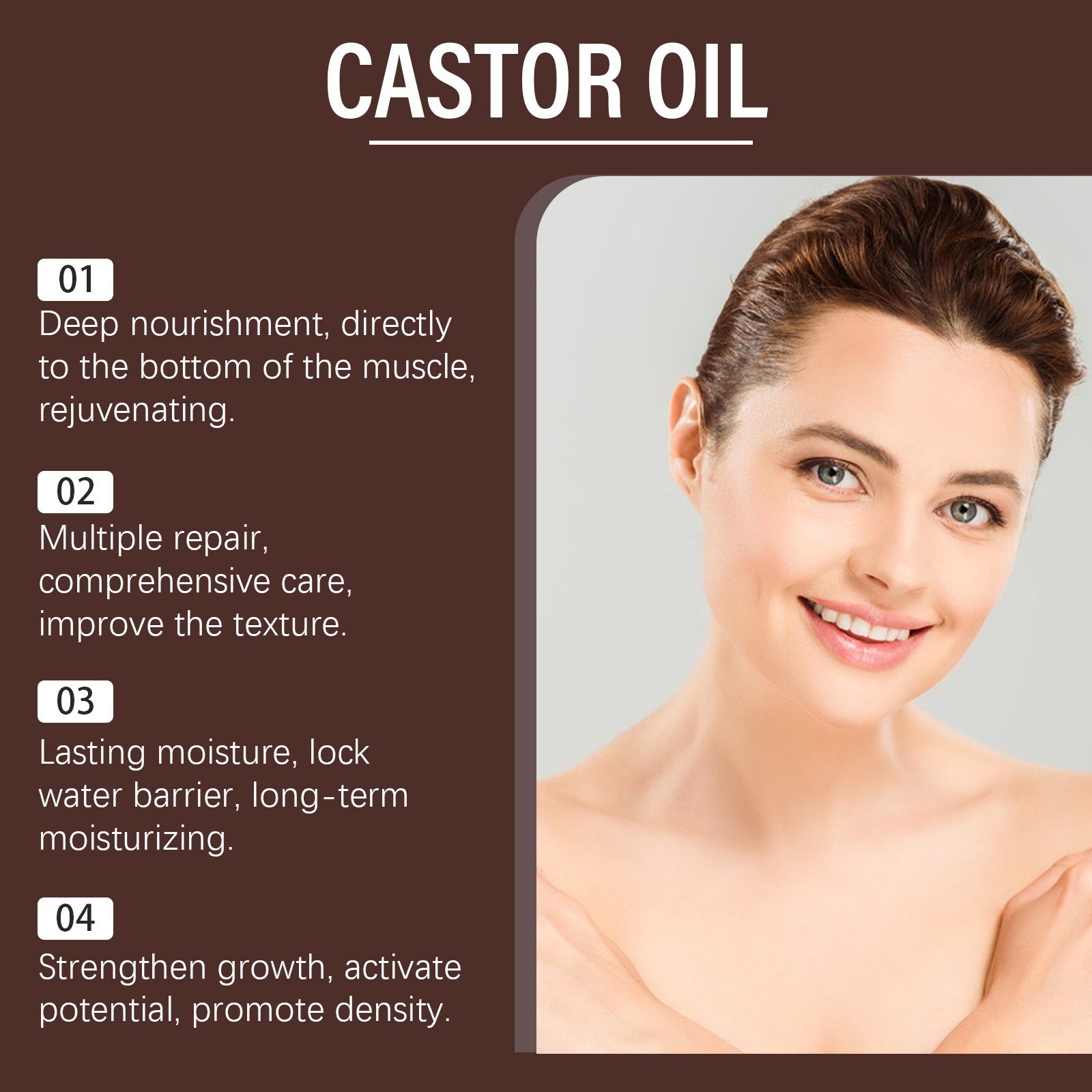 Organic Castor Oil for Moisturizing Eyebrow Hair and Body Care - Teleplus organic castor oil moisturizing eyebrow hair