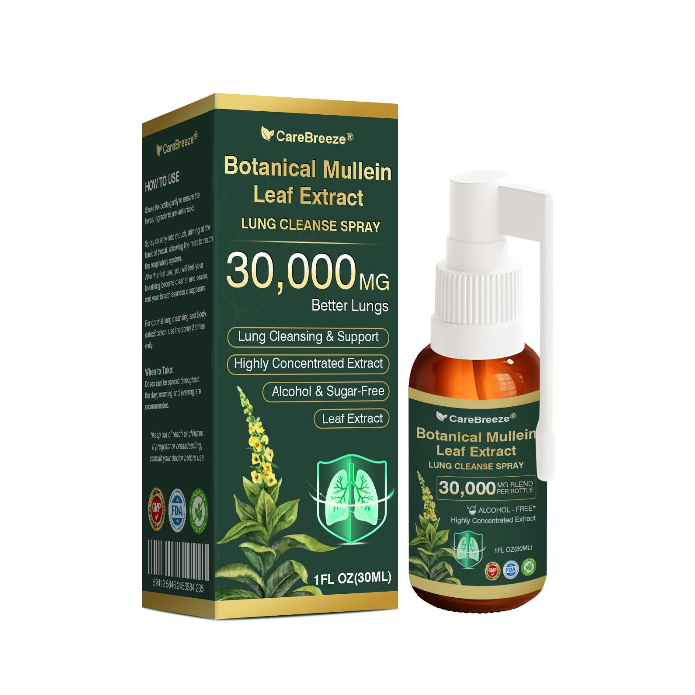 Organic Verbena Eucalyptus Mint Body Soothing Spray - body soothing spray