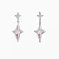 Original Design XINGX Suction Series Cool Ice Blue Asterism Earrings - Meet Your Cosmic Match with XINGX Asterism