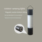 Outdoor Camping Light T15 Aluminium Lantern with Black Aluminum Alloy Body - outdoor camping light lantern