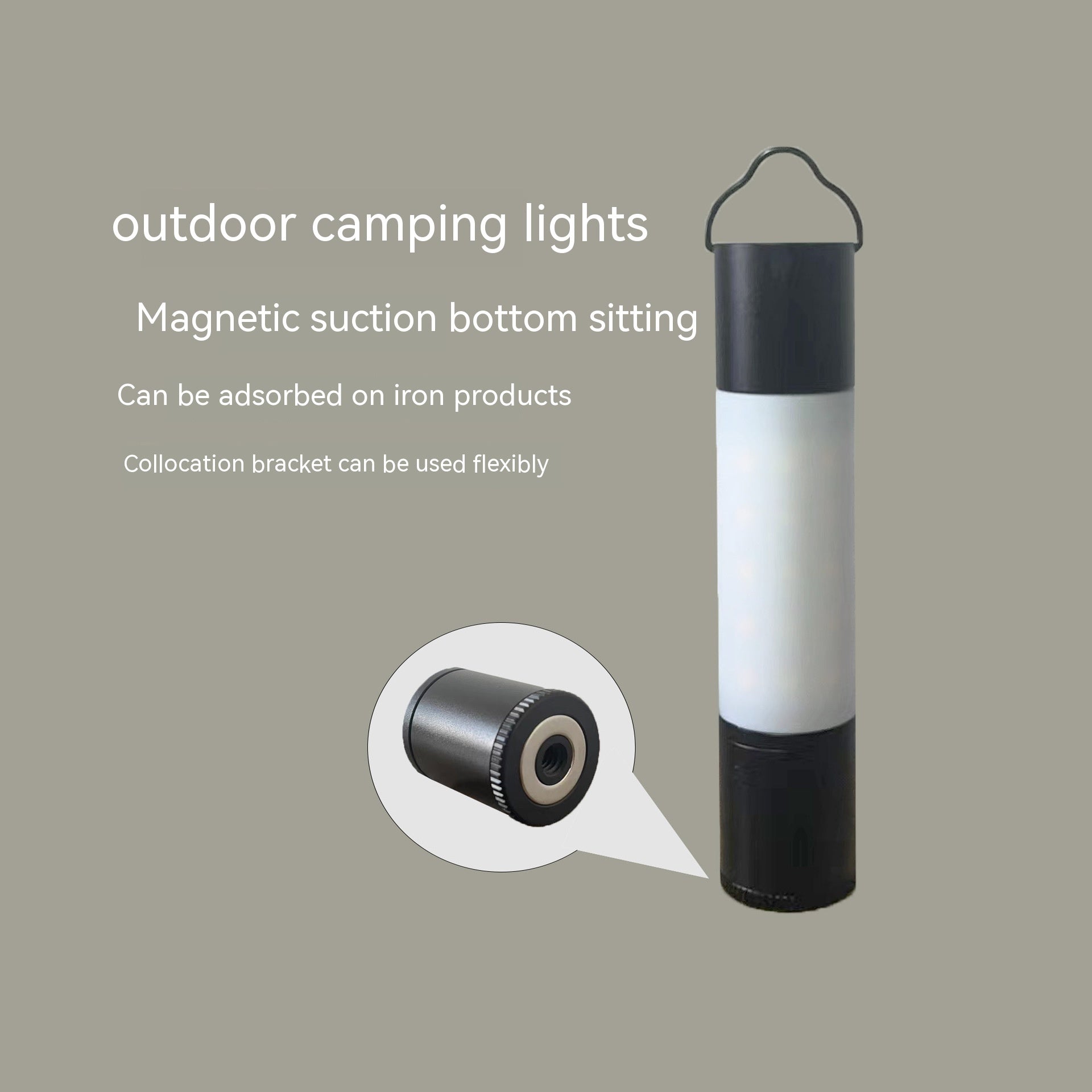 Outdoor Camping Light T15 Aluminium Lantern with Black Aluminum Alloy Body - outdoor camping light lantern