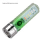 Outdoor Portable Mini Small Flashlight with Multiple Color LEDs and USB Charging - Multi-Color outdoor portable mini