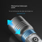 Outdoor Portable Mini Small Flashlight with Multiple Color LEDs and USB Charging - Multi-Color outdoor portable mini