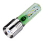 Outdoor Portable Mini Small Flashlight with Multiple Color LEDs and USB Charging - Multi-Color outdoor portable mini