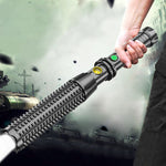 Outdoor USB Rechargeable Wolf Tooth Stick Self Defense Flashlight - Teleplus wolf tooth stick outdoor usb rechargeable