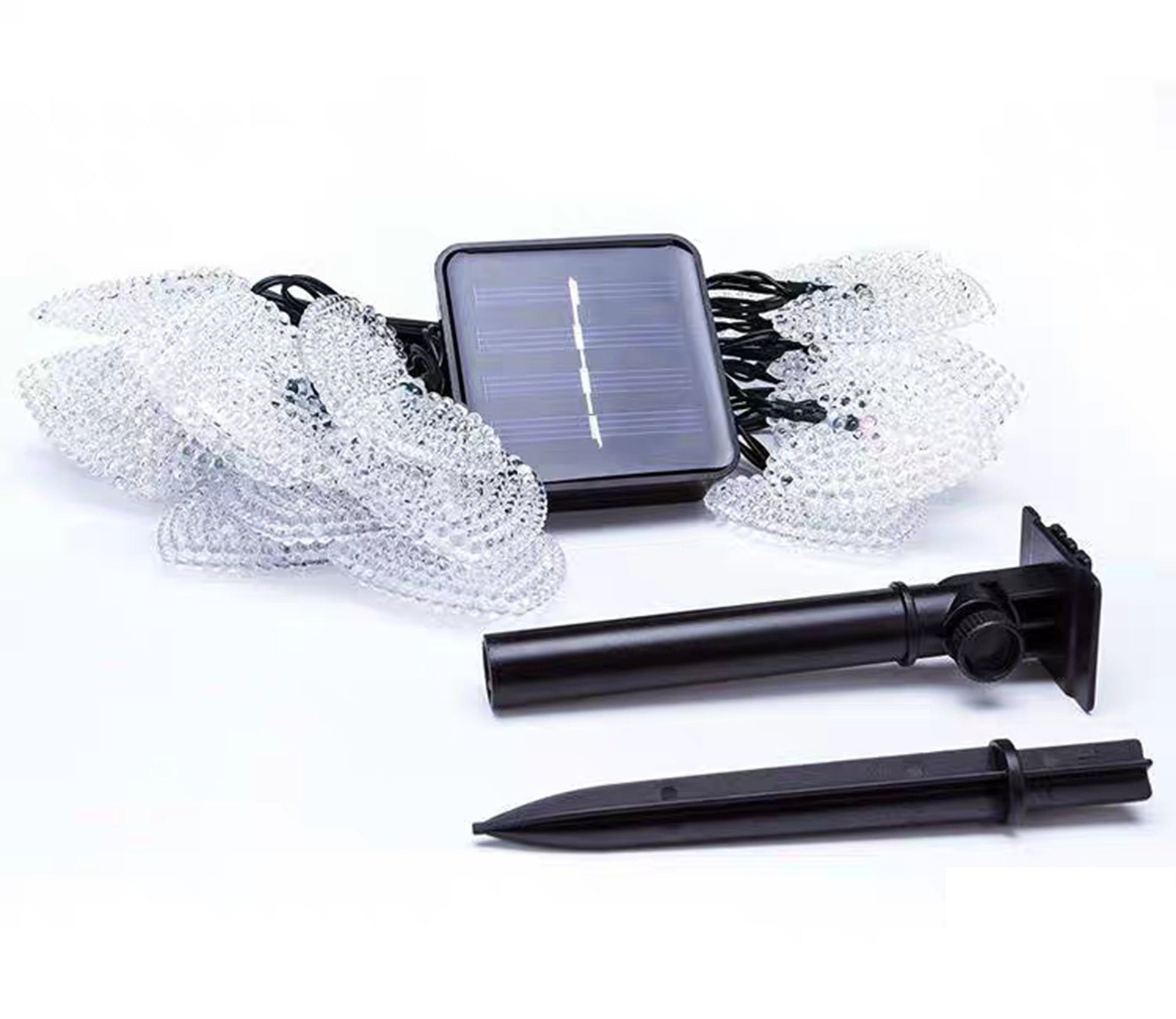 Outdoor Waterproof Solar Love Lighting Chain for Gardens and Patios - outdoor waterproof solar love lighting chain