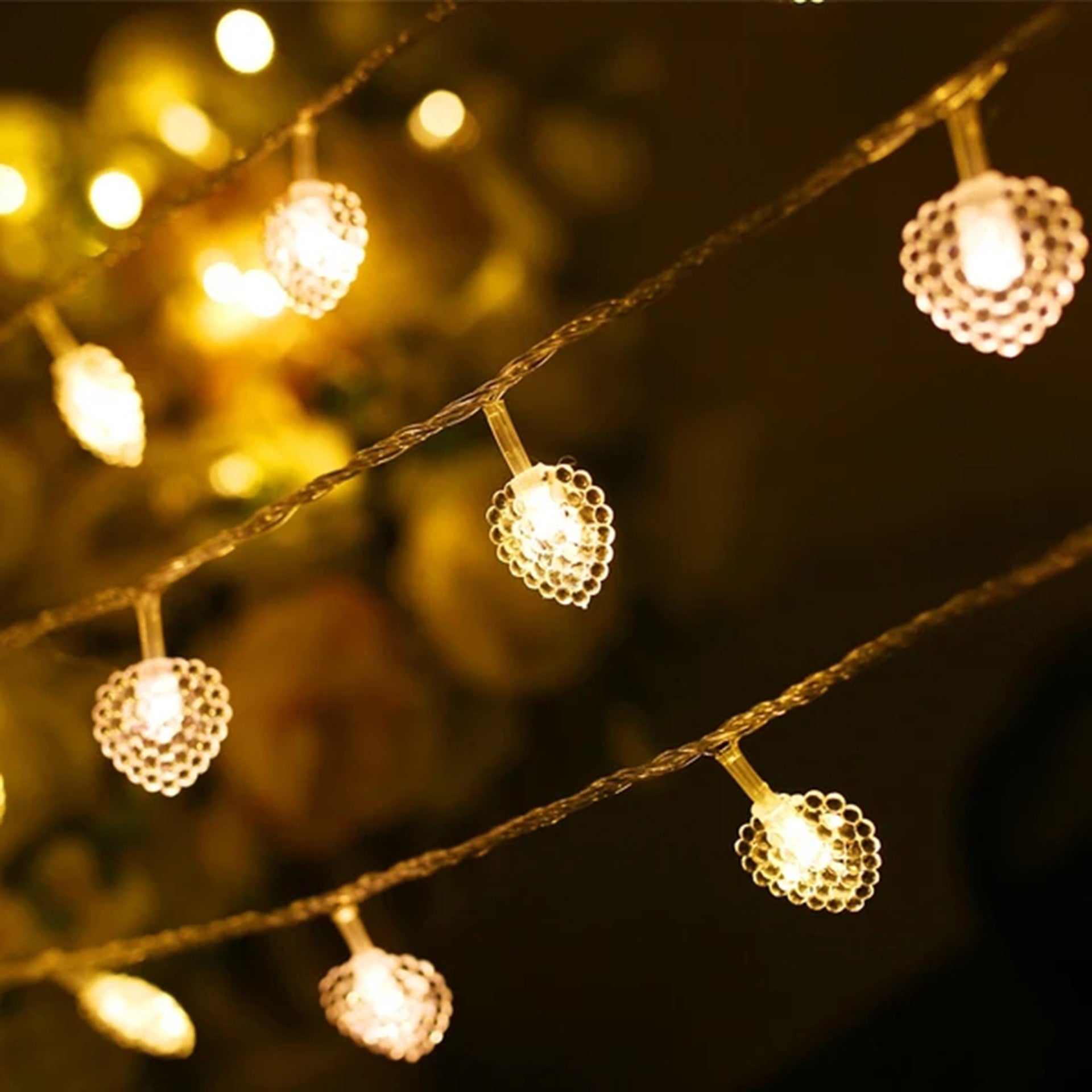 Outdoor Waterproof Solar Love Lighting Chain for Gardens and Patios - outdoor waterproof solar love lighting chain