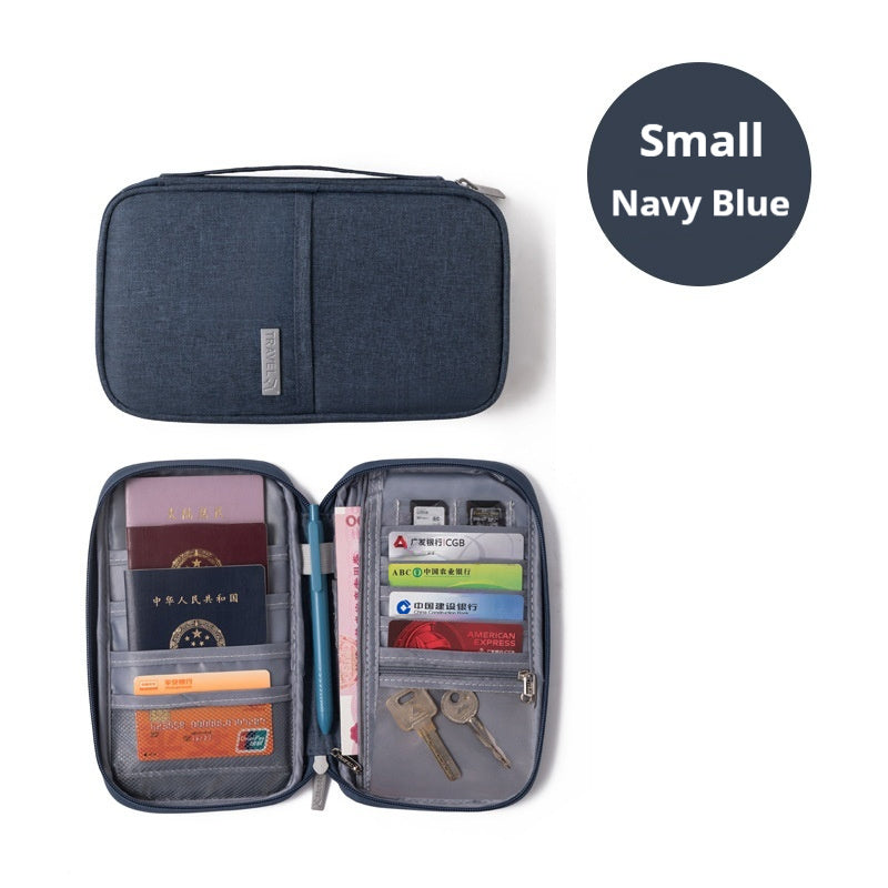 Oxford Cloth Airplane Bag Small and Large Travel Wallets for Men Women - airplane bag small large blue black navy gray