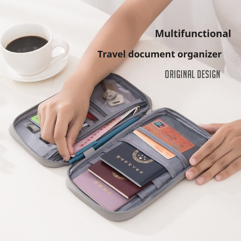 Oxford Cloth Airplane Bag Small and Large Travel Wallets for Men Women - airplane bag small large blue black navy gray