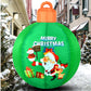 Oxford Cloth Inflatable Christmas Ball Air Led Light Decoration in Multiple Colors - with LED inflatable christmas ball
