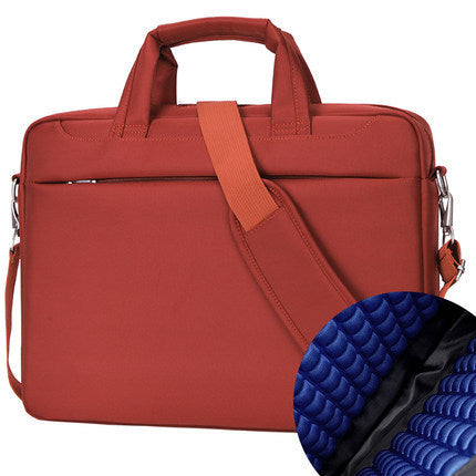 Oxford Cloth Laptop Bag with Internal Size Zipper Pocket and Tablet Compartment - internal size zipper pocket