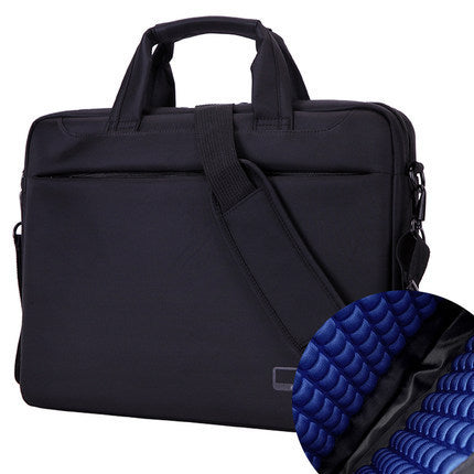 Oxford Cloth Laptop Bag with Internal Size Zipper Pocket and Tablet Compartment - internal size zipper pocket