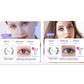 Packaged Magnetic Eyelashes with Eyelash Clip for Easy Application - pair packed magnetic eyelashes