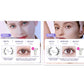 Packaged Magnetic Eyelashes with Eyelash Clip for Easy Application - pair packed magnetic eyelashes