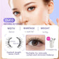 Packaged Magnetic Eyelashes with Eyelash Clip for Easy Application - pair packed magnetic eyelashes